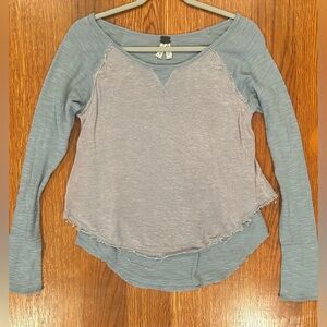 Free People Waffle Knit Thermal Raglan Long Sleeve
- Size S